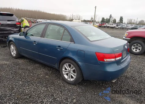 2006 Hyundai Sonata Gls V6/Lx V6 z USA, uszkodzony, nr VIN 5NPEU46F06H136363
